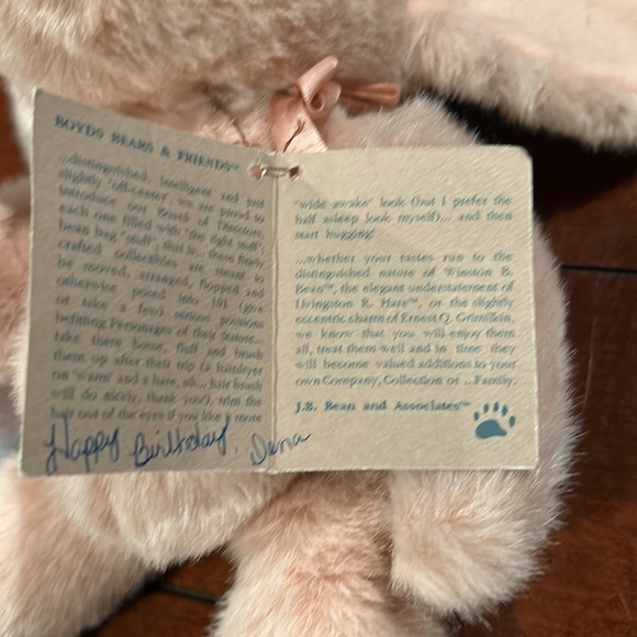 VINTAGE THE BOYDS COLLECTION ROSIE O'PIGG JOINTED PLUSH STUFFED ANIMAL - Picture 10 of 15